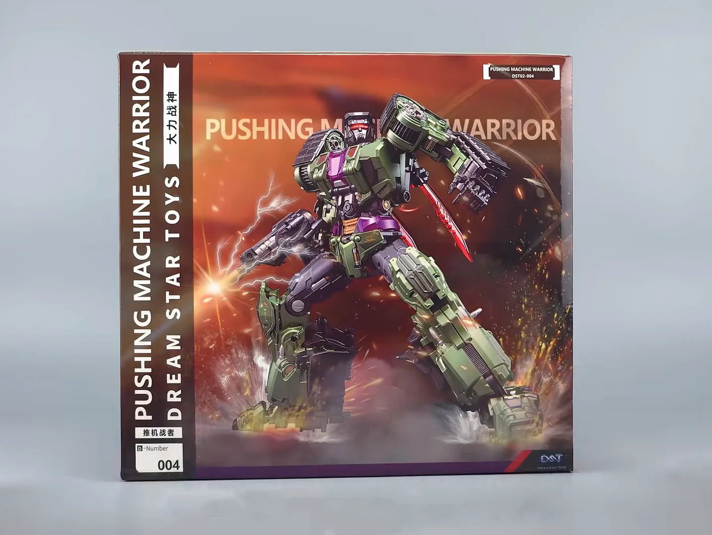 In Stock Dream Star Toys DST Devastator Scavenger Scrapper Deformation Movability Model Toys DST02-001-006 Excavator Bulldozer