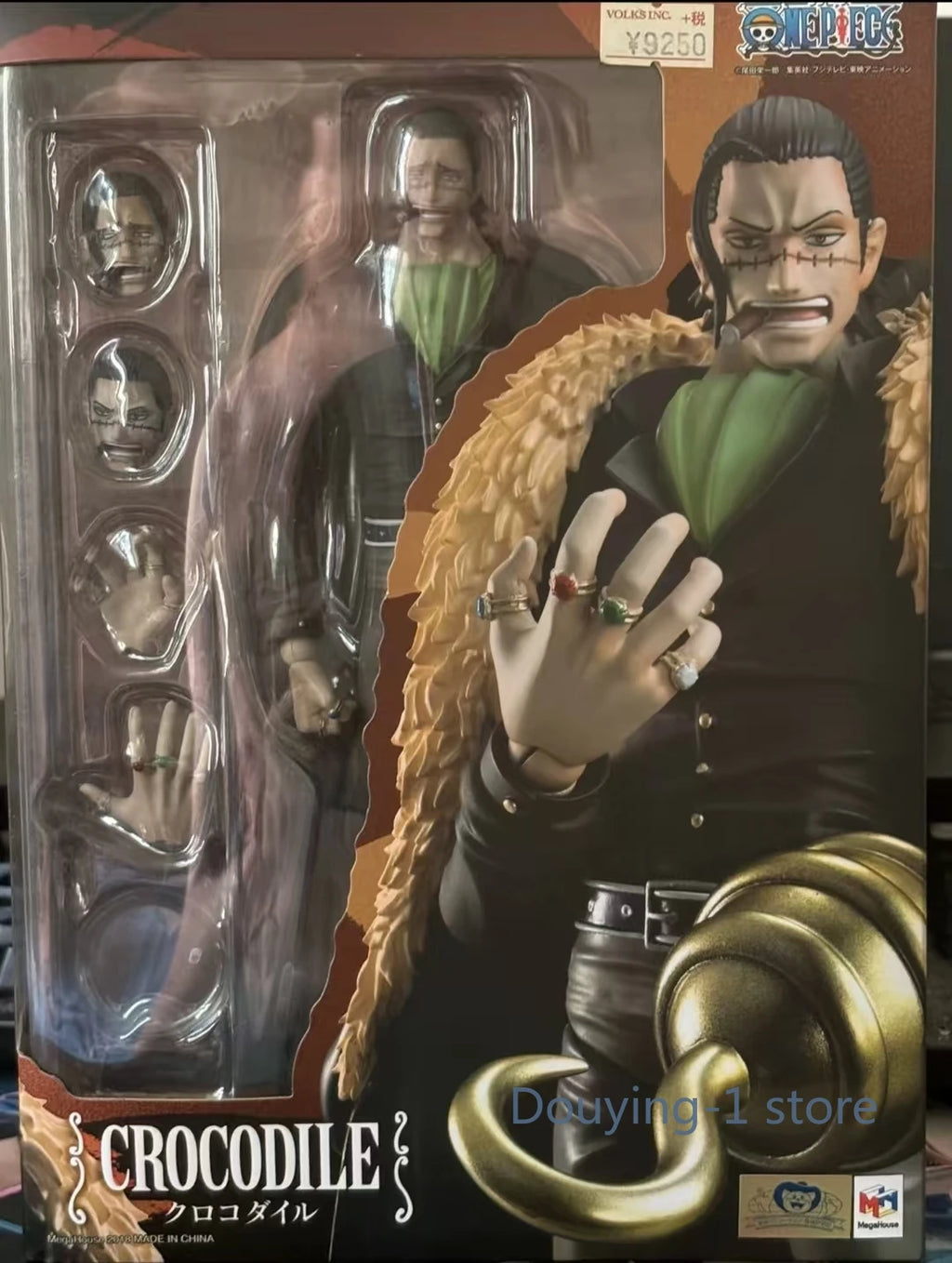 In Stock VAH One Piece Sir Crocodile Customized MR.0 MR 0 Crocodile Variable Action Héroes Overcoat