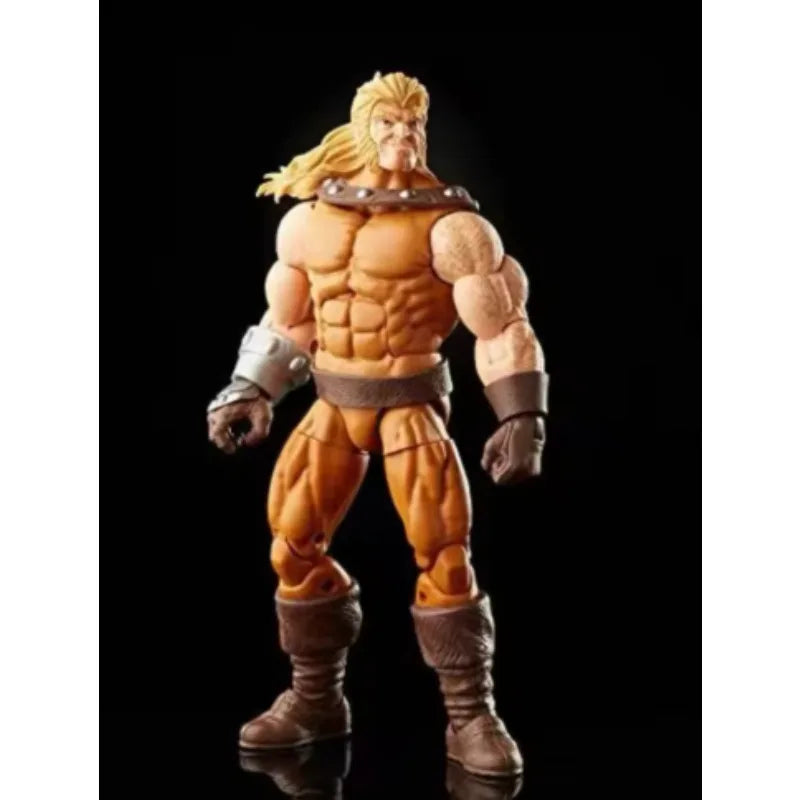 Original Hasbro Marvel Legends Series X-MEN SABRETOOTH Anime Figure Toys Collection Ornaments