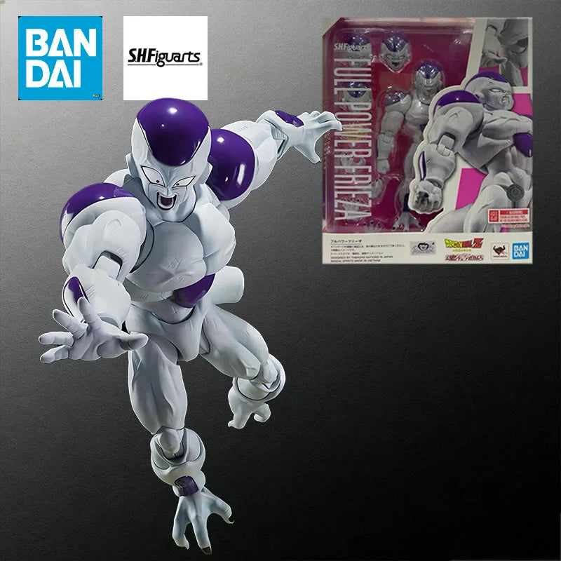 Special Offer on Sale Bandai Original MODEL KIT S.H.Figuarts Dragon Ball Z Full Power Frieza Anime Action Figure  Model Toys