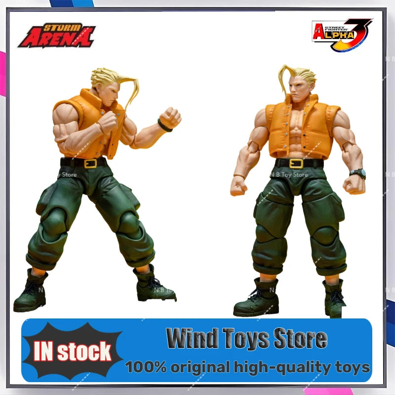 24-hour Shipping Original Arena Storm Original Toys Street Fighter ZERO3 NASH SFSA05 1/12 Action Figure Collection Toys Model