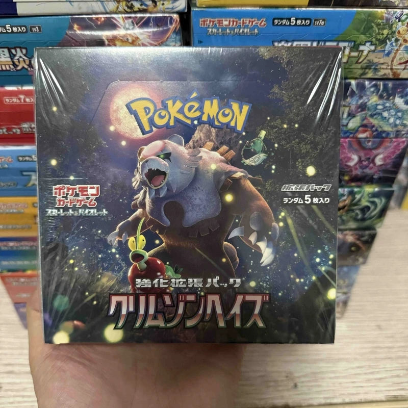 Hot Sale Original Card Ptcg Japanese Edition Sv1v Sv1a Sv2d Sv2p Sv2a 151 Sv3 Sv3a Bale Off Whole Box Transaction Card