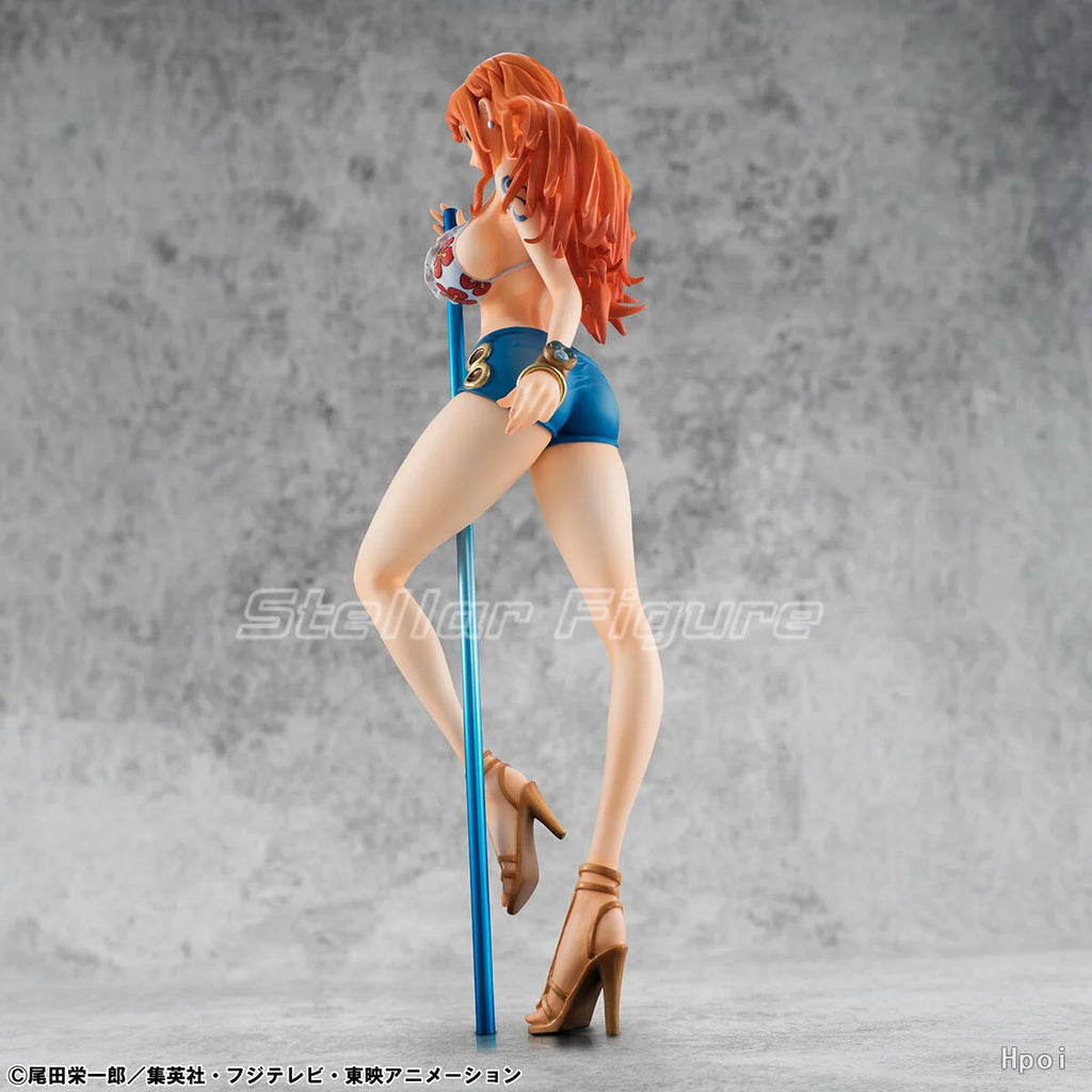 【SF】In Stock MegaHouse POP Limited Edition ONE PIECE Nami 1/8 Scale Figures Model Collection Gift