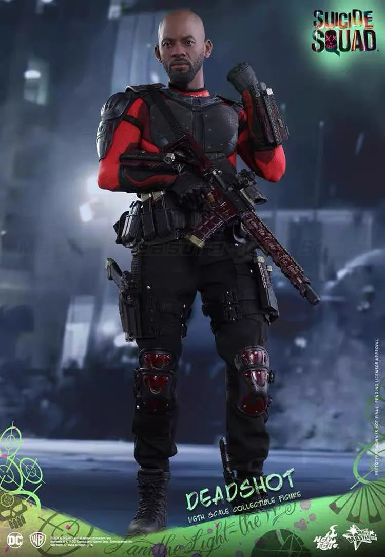 【In Stock】Hot Toys MMS381 X Suicide Squad Deadshot 1/6 Action Figure Toy Ornament Gift