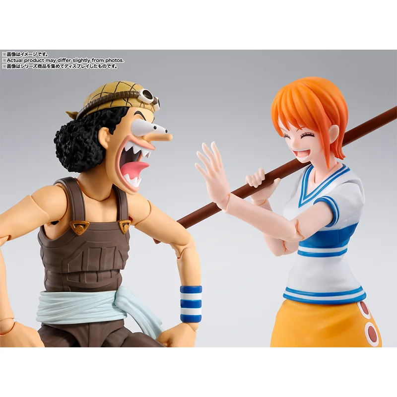 Original Bandai ONE PIECE S.H.Figuarts SHF Usopp Romance Dawn Anime Action Collection Figures Model Toys In Stock