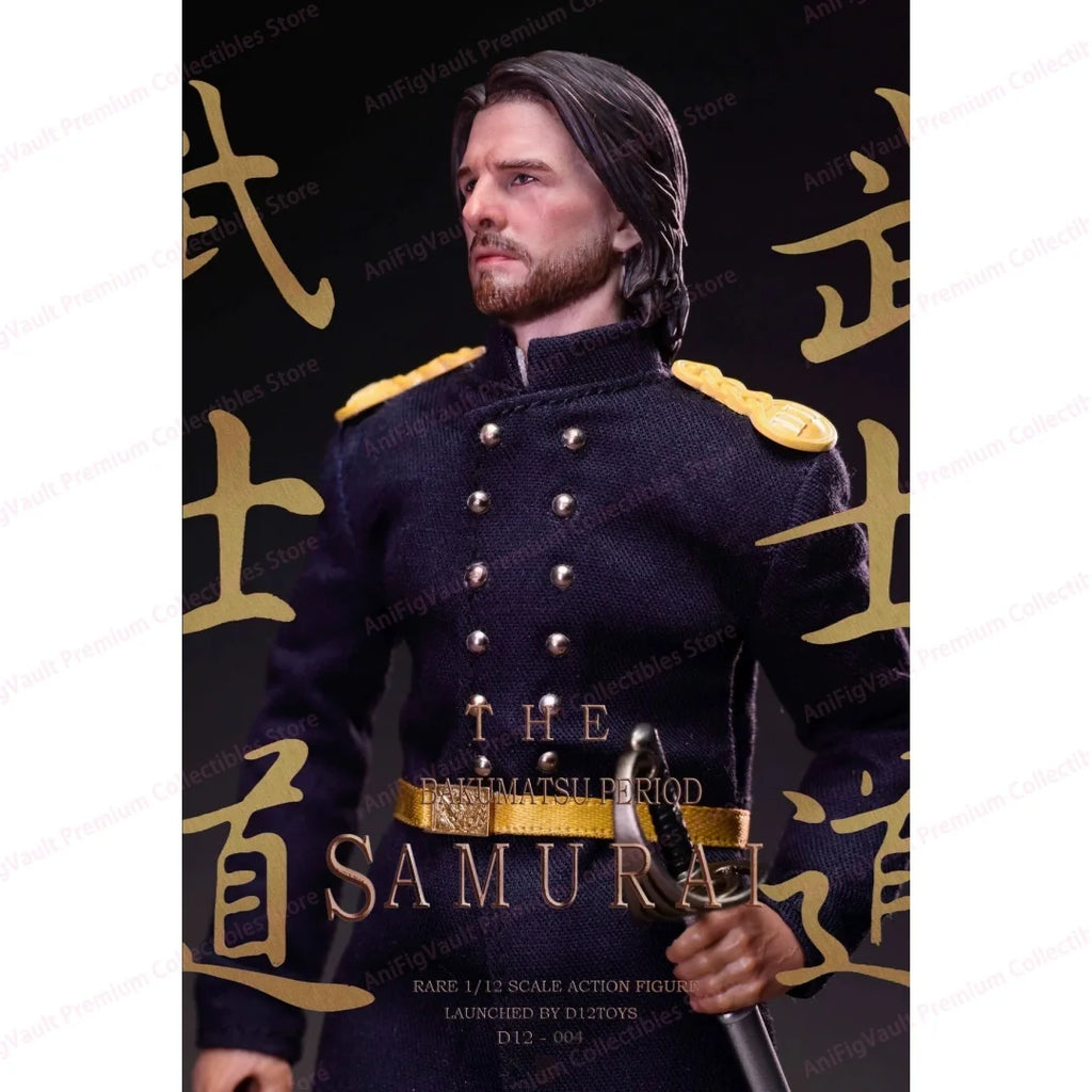 in stock D12TOYS 1/12 6in Action Figure Palm Collection Series Japanese Shogun The Last Warrior Tom Cruise Toy gift decoration