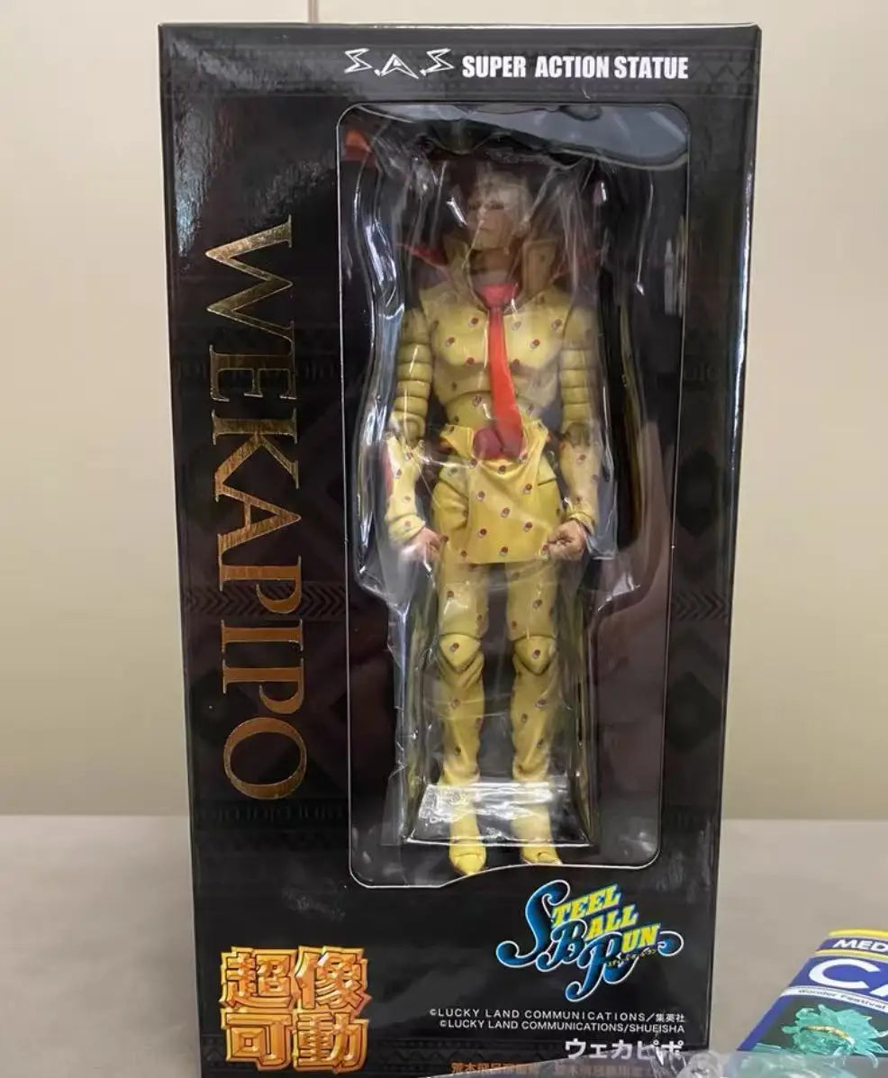 100% Original in Stock Medicos Entertainment Super Action Statue Steel Ball Run Wekapipo Action Figure Collection Series