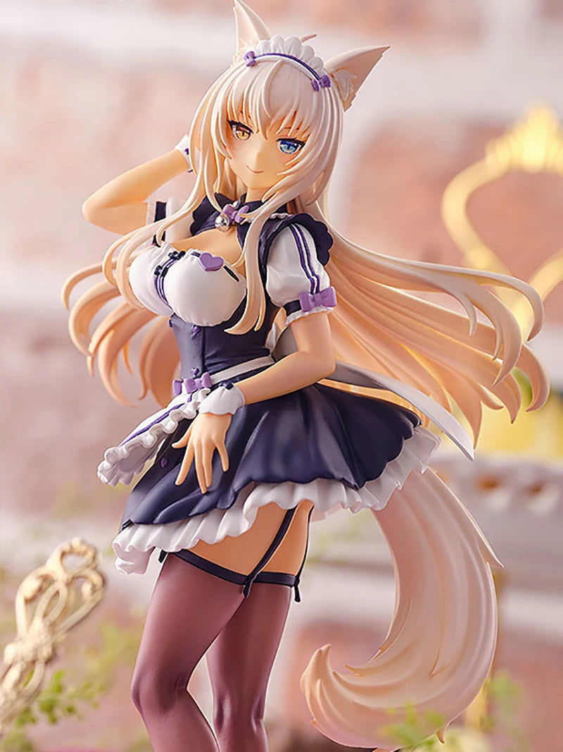 Judai Original GSC Up Parade Nekopara Chocola Vanilla Azuki Coconut Maple Cinnamon Cat Girls PVC Action Figure Model Toys