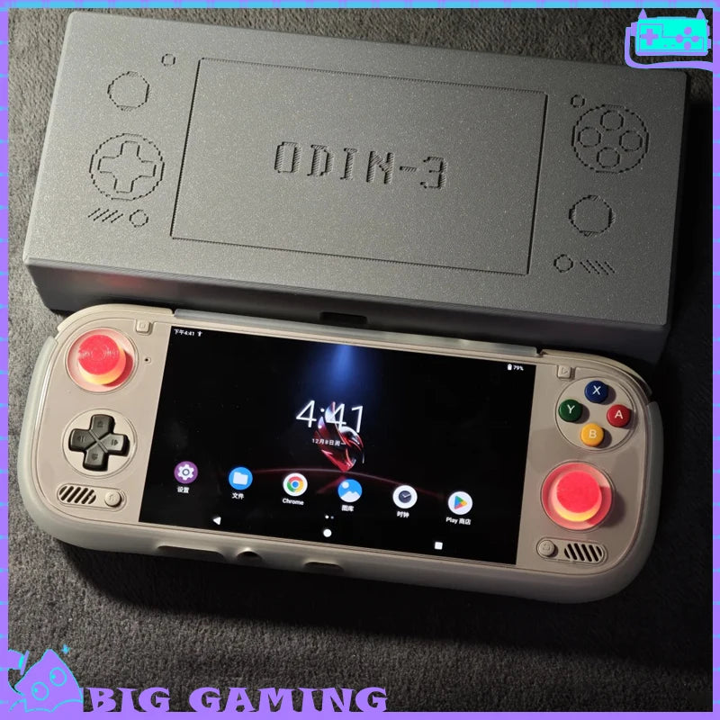 For AYN Odin3 6inch 1080p 120Hz AMOLED Android15 Handheld Game Console 8000mAh 60W Fast Charging Bluetooth 6.0 Gamepad Gifts