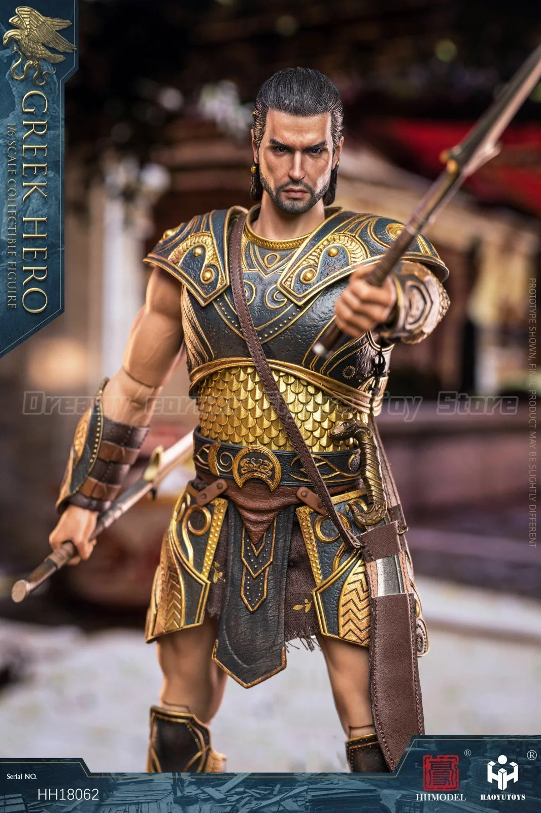 【In Stock】Original HHMODEL HAOYUTOYS HH18062 Imperial Legion Greek God of War 1/6 Action Figure Collection Ornament Toy