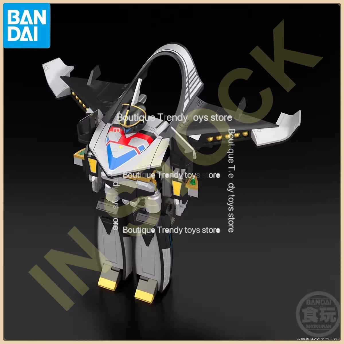 In Stock Bandai Shokugan SMP Future Sentai Time Rangers Time Phantom Assembly Model Kit Collectible Figure Toy