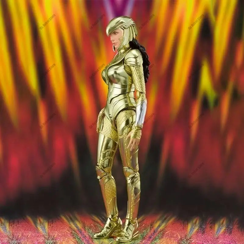 [Bandai Original] Hot-selling Toy SHF Wonder Woman Eagle Armor Version 1984 WW84 Poseable Figure Gift Collection