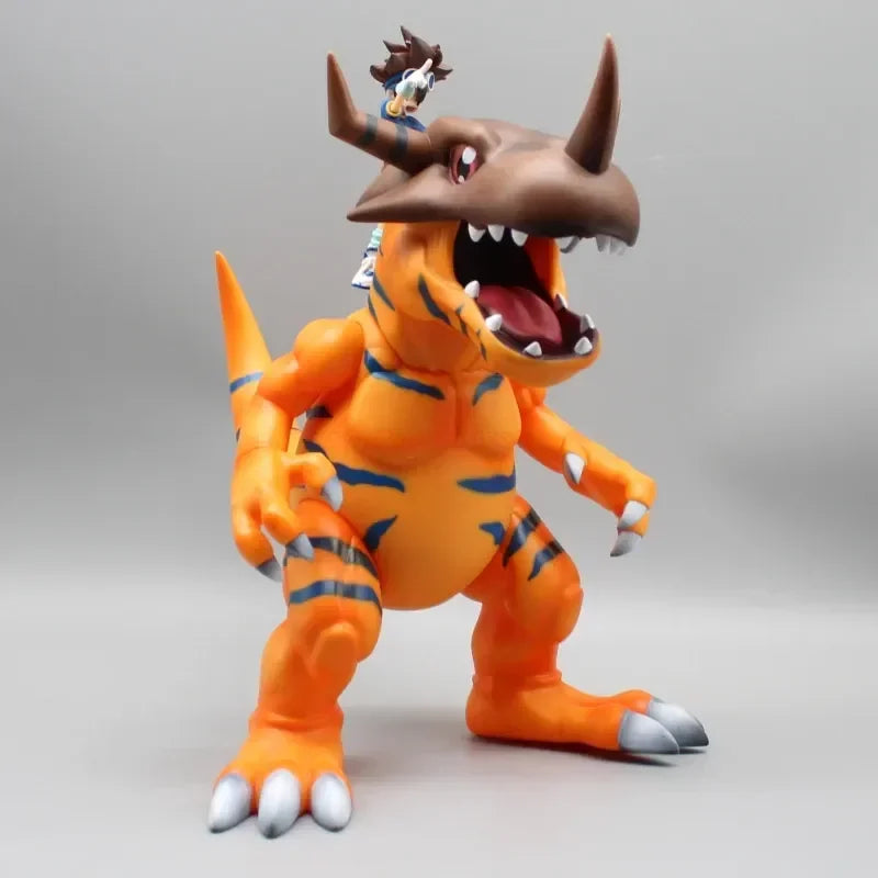 Digimon Collectible Figures Taiyiya Ancient Beast Evolution Greymon Animation Peripherals 30cm Toy Vinyl Model Ornaments Present