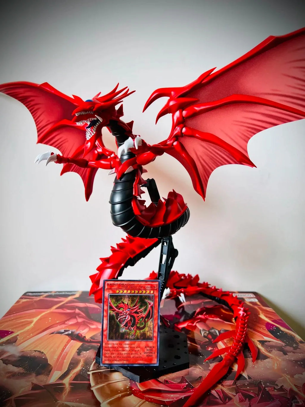 【In Stock】Bandai Figure‑rise Standard Amplified Yu‑Gi‑Oh! Egyptian GodSlifer the Sky Dragon Assembly Model Figure Toy Gift