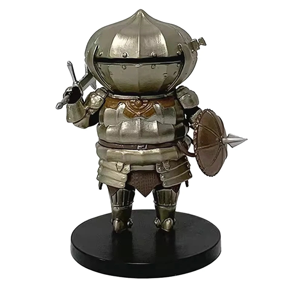 4pcs Q version Dark Souls Figure Set Fire Keeper Artorias Solaire Onion Knight Chibi Action Figure Collection Model Toys