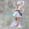 24см One Piece Luffy Фигурки Слънчев Бог Маймуна D Luffy Екшън Фигурки PVC Аниме Модел Колекция Статуя Декорация Играчки Кукли Подаръци