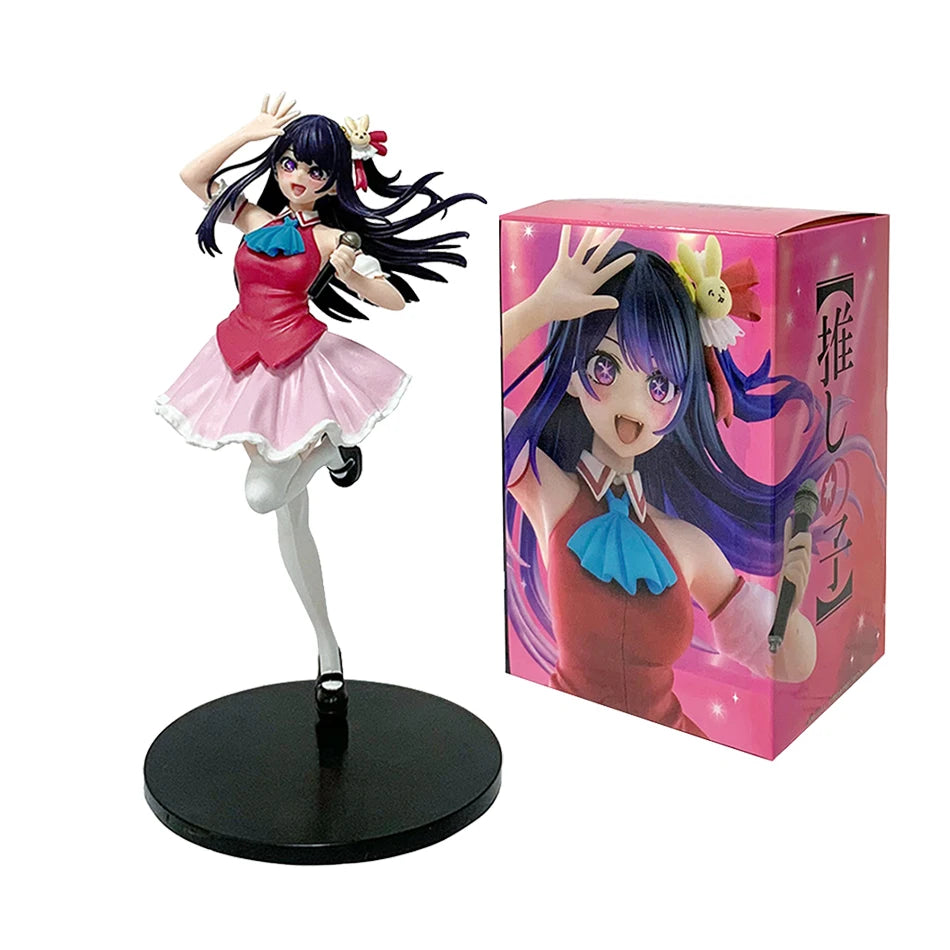 19cm Anime Oshi No Ko Figures Hoshino Ai Figures Hoshino Ruby/Rubii Arima Kana PVC Models Collection Ornaments Toys Gifts