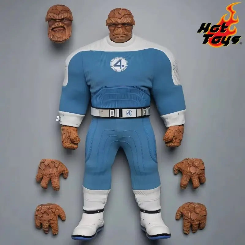 In Stock Original Hottoys Ht 1/6 Scale Mms813 Thing Ben Grimm Fantastic Four Action Figure Collectible Model Birthday Toy Gift