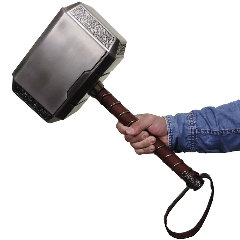 New Hcmy Avengers 4 Thor'S Hammer 1:1 Scale Full Metal 2.0 Version Model Collectible Toys & Hobbies Action Figure Accessories