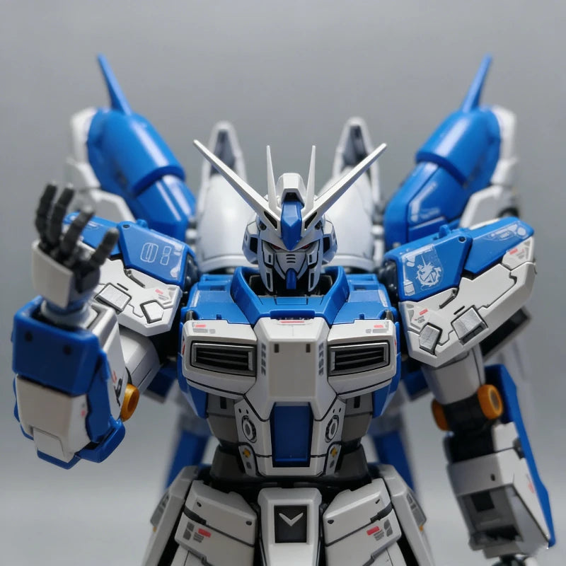 1/144 RG Hi-V Amuro RX-93-V2 Mecha Model Kit Action Figure Assembly Toy With Water Slide Decal Desktop Ornament Collectible Gift