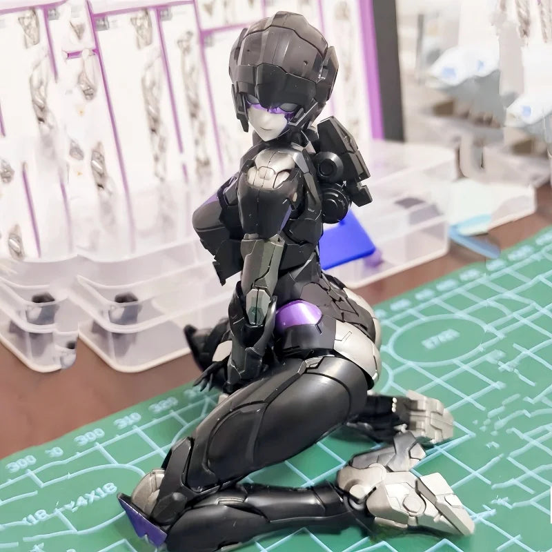 Трансформация Charmaine M Toys M66337 Darkened Skye Arcee Ko Riobot Модел за сглобяване на екшън фигурка с кутия Колекция играчки