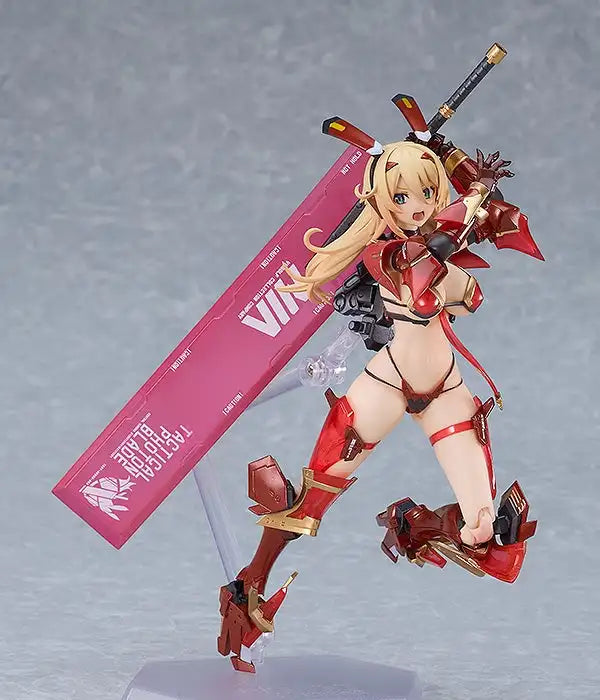 Max Factory Good Smile figma Veronica Sweetheart Bunny Suit Planning Movable Figure 170mm With 4 Faces & Weapons Collectible