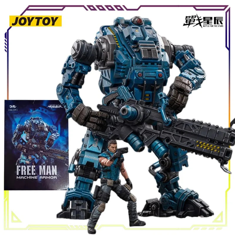 Spot Supply JOYTOY Original 1/18 Zhan Xingchen Free Man Mecha Collectible Action Figure Toys Gifts for Boys & Collectors