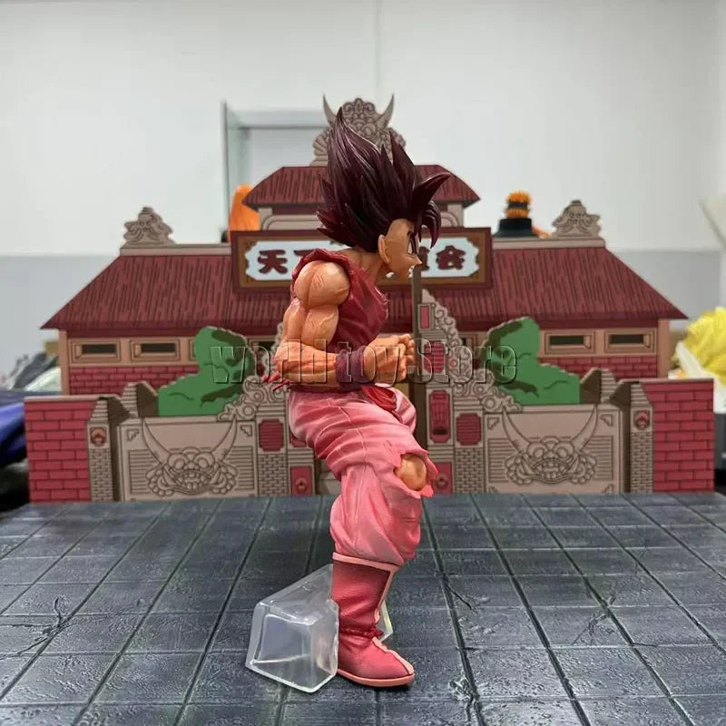 24 см Dragon Ball Z Аниме Фигурка Kaiouken Goku Super Saiyan Son Goku Екшън Фигурка PVC Статуя Колекция Модел Играчки Детски Подаръци