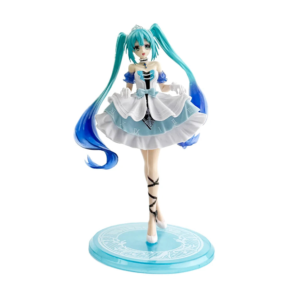 In Stock Hatsune Miku Anime Figure Fashion Subclture Miku Action Figure Christmas Gift PVC Collection Model Kawaii Girl Doll Toy