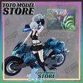 [IN-STOCK]Nuke Matrix Fantasy Girls CF08 Cyclone Hopper Yip Fung Sim Mecha Girl Buildable Action Figure With Cyber Motorcycle