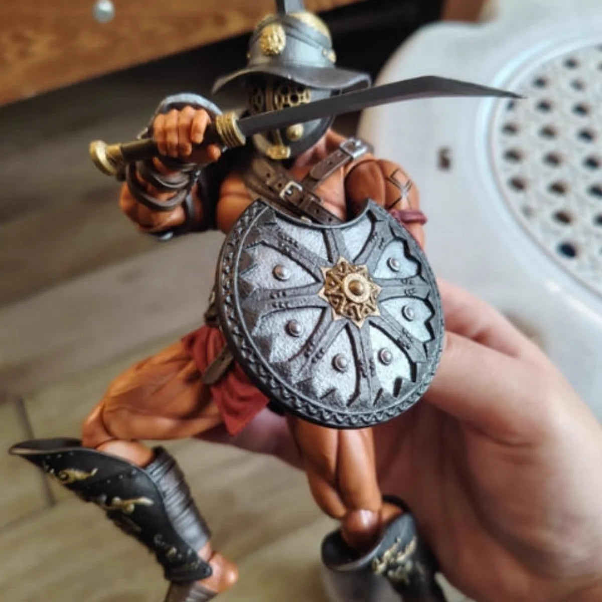 XesRay 1/12 Scale Gladiator Glory Battle 6 Pomodoros With Replaceable Hand Shape Full Set For 6inchs Action Figure Model Toys