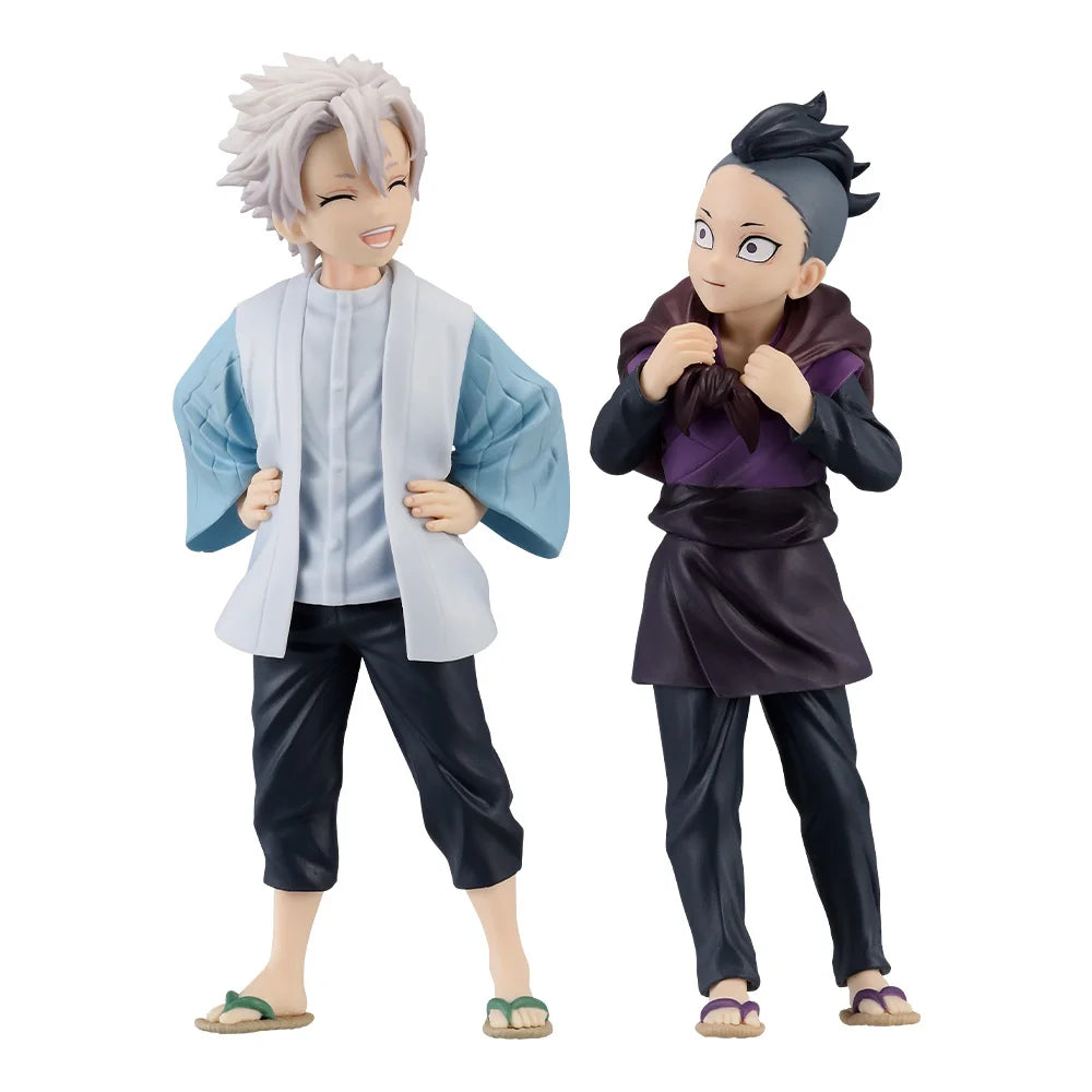 BANDAI Ichiban KUJI Demon Slayer Shinazugawa Sanemi Genya Tomioka Giyuu Sabito Daki Giyuutarou PVC Anime Figures Model Toy