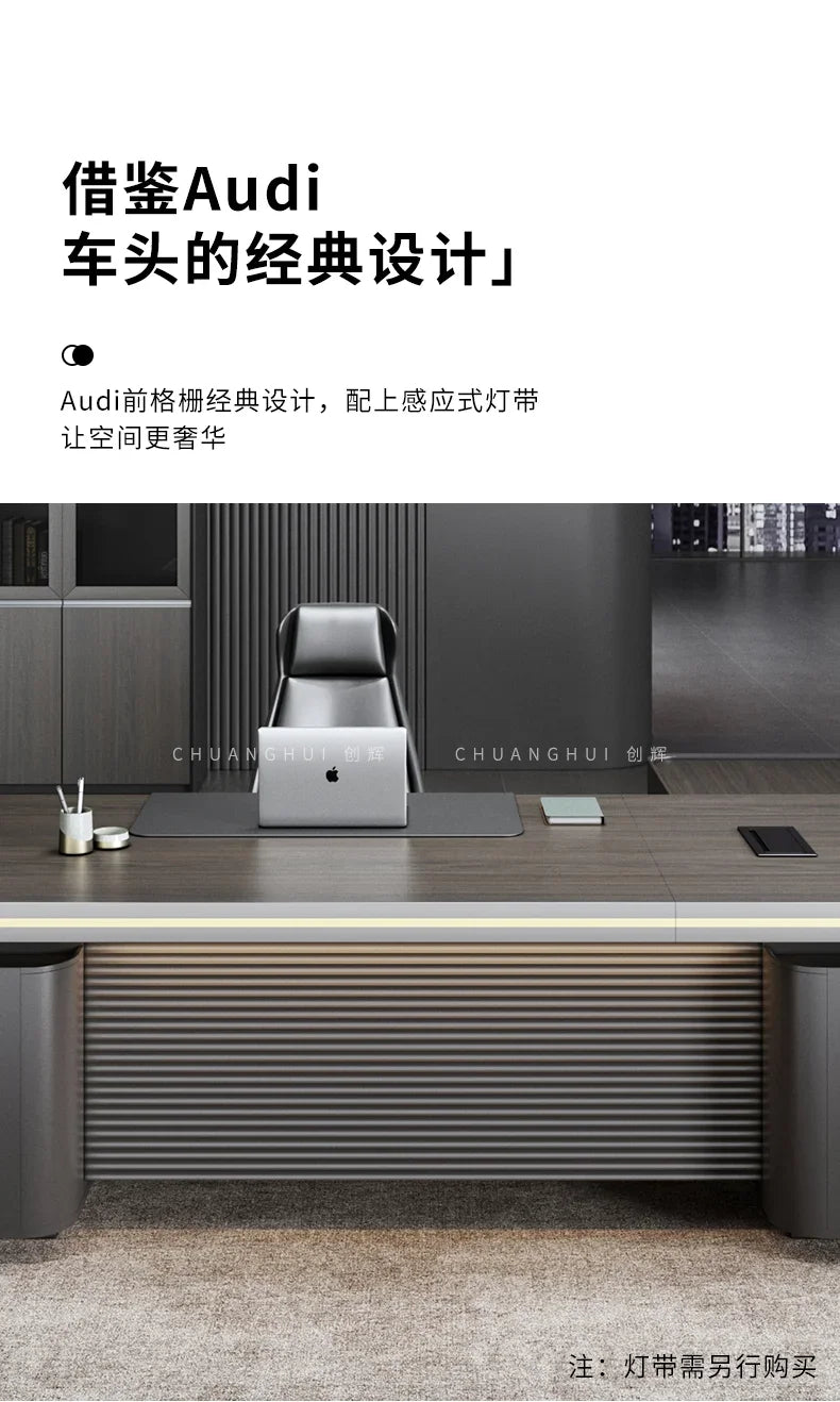 L Reception Office Table Adjustable Executive Work Pc Writing Desk Study Modern Mesa Escritorio Desk Accessories Furniture