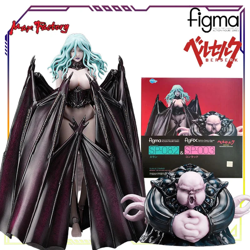 Max Factory FIGMA Sword Wind Legend Imprinted Warriors Series SP082 Silk Orchid&figFIX Goliath Anime Action Figure Model Toys