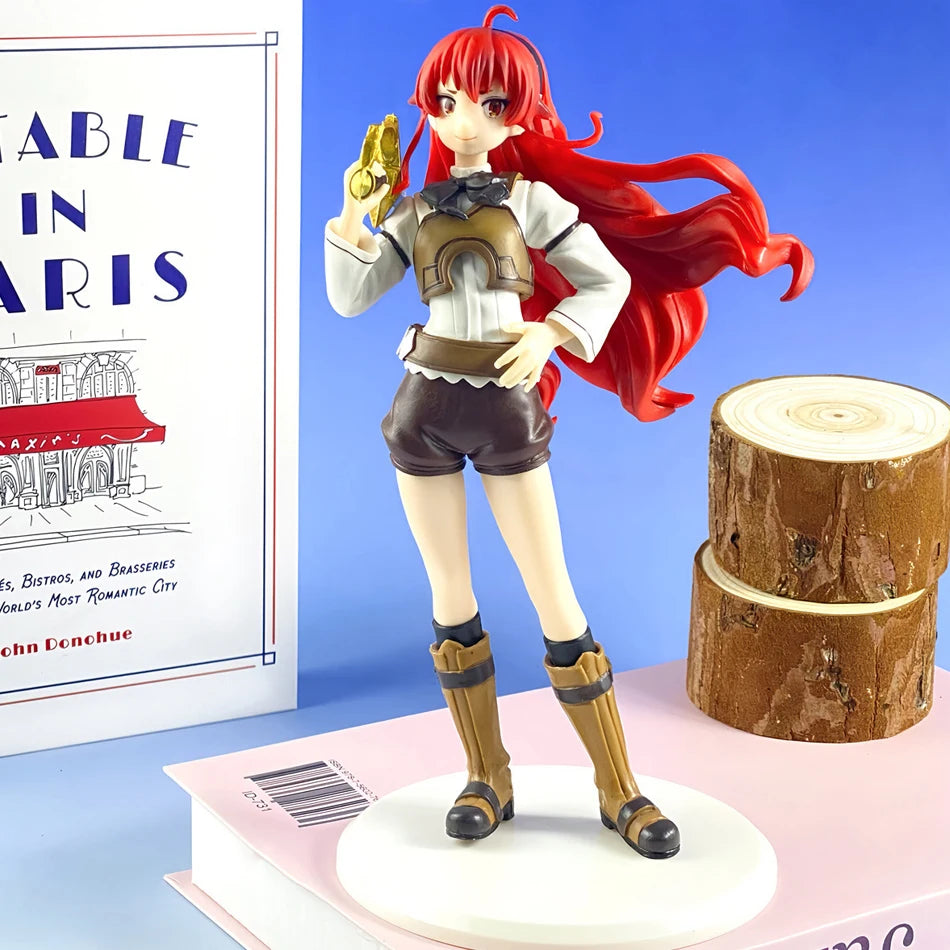 Four figurines Magician Roxy Migurdiass flower Action Figure Mushoku Tensei：Jobless Reincarnation Anime Figure PVC