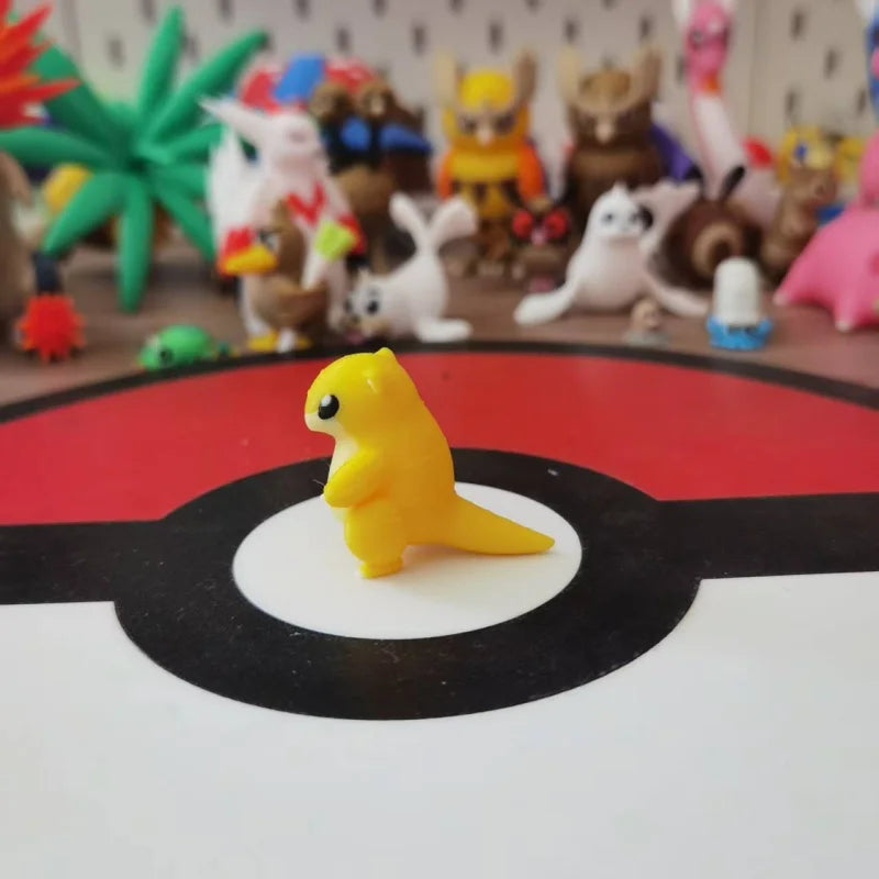 New Anime Sandslash Sandshrew Action Figure Proportion World 1:20 Diy 3dDPrinting Cartoon Character Desktop Statue Kids Gift Toy