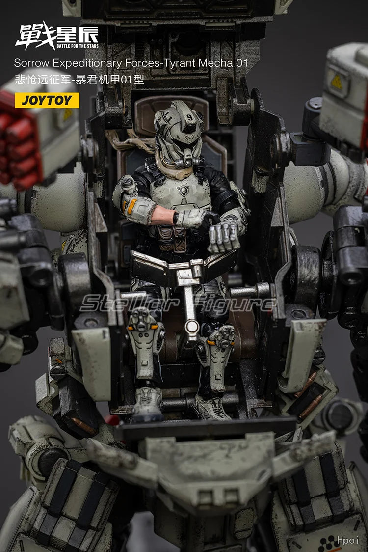 【SF】JOYTOY 1/18 Action Figure Sorrow Expeditionary Forces Tyrant Mecha 01 Model Toys Gifts Collection Ornaments