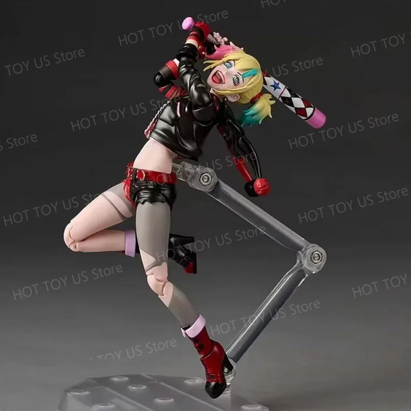 In Stock Kaiyodo Magical Yamaguchi Harley Quinn Action Figure Suicide Squad The Clown's Girl Movability Model Toys