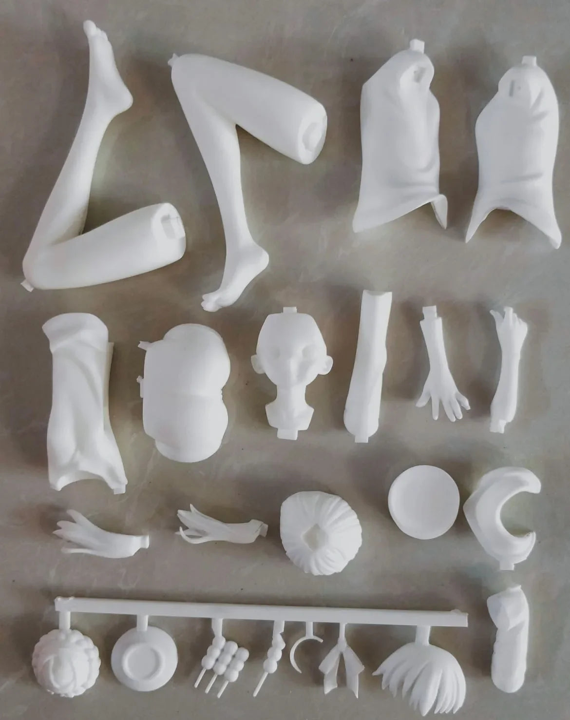 Anime Fate/Grand Order Arcade Saber Kit Kawaii Resin GK DIY White Assembly GK Model Statue Toys Doll Collection Gifts