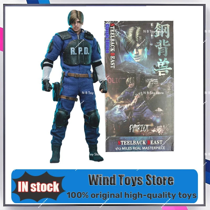 Resident Evil Collectable Figure: Leon S. Kennedy Limited Edition 1/12 Character Miles Patriot Studio's Steelback Beast Series