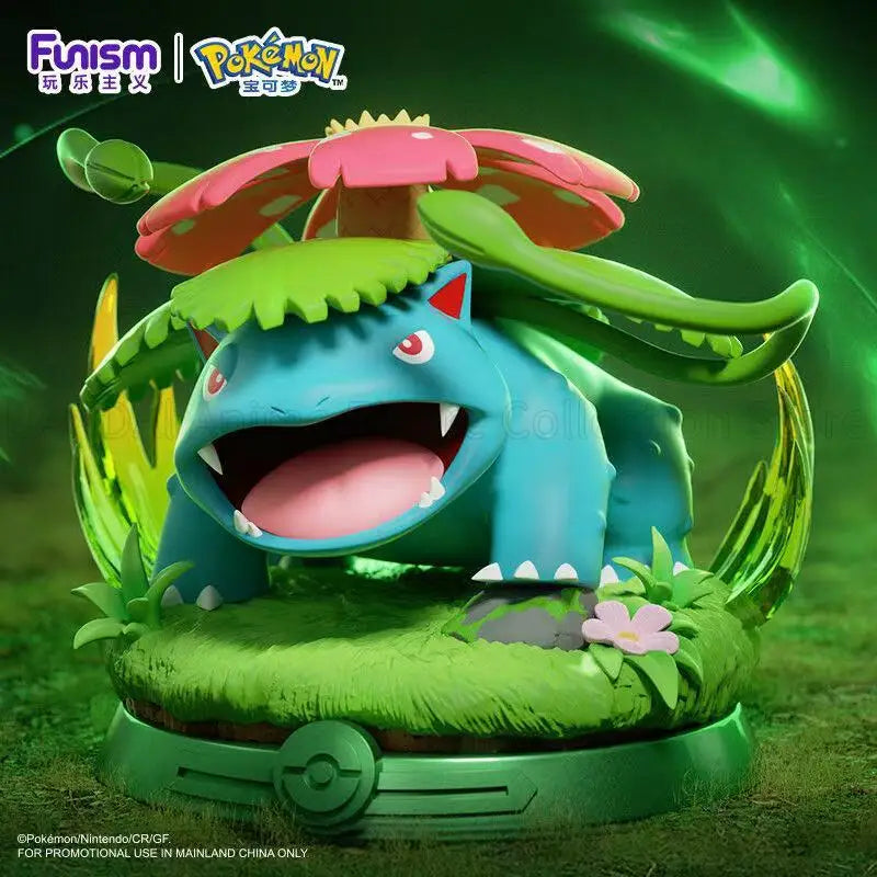 Original Funism Pocket Monsters  Venusaur 15.6cm Limited Edition Toys Model Ornaments Statue