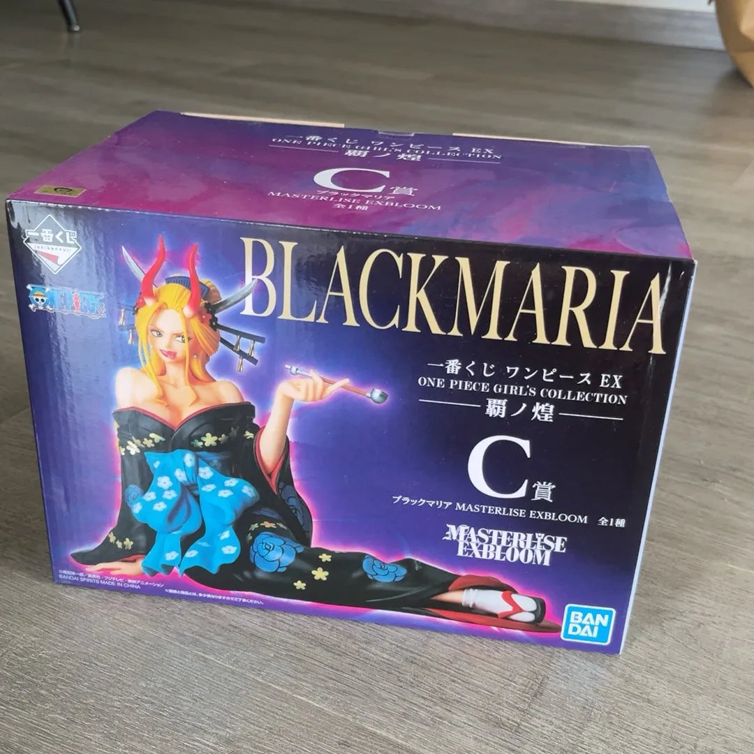 Bandai Original One Piece Ichiban Kuji Ex Collection Black Maria Anime Figures Toys Collections Cool Toys Models Limited Gifts