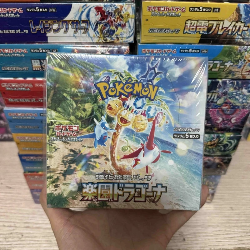Hot Sale Original Card Ptcg Japanese Edition Sv1v Sv1a Sv2d Sv2p Sv2a 151 Sv3 Sv3a Bale Off Whole Box Transaction Card