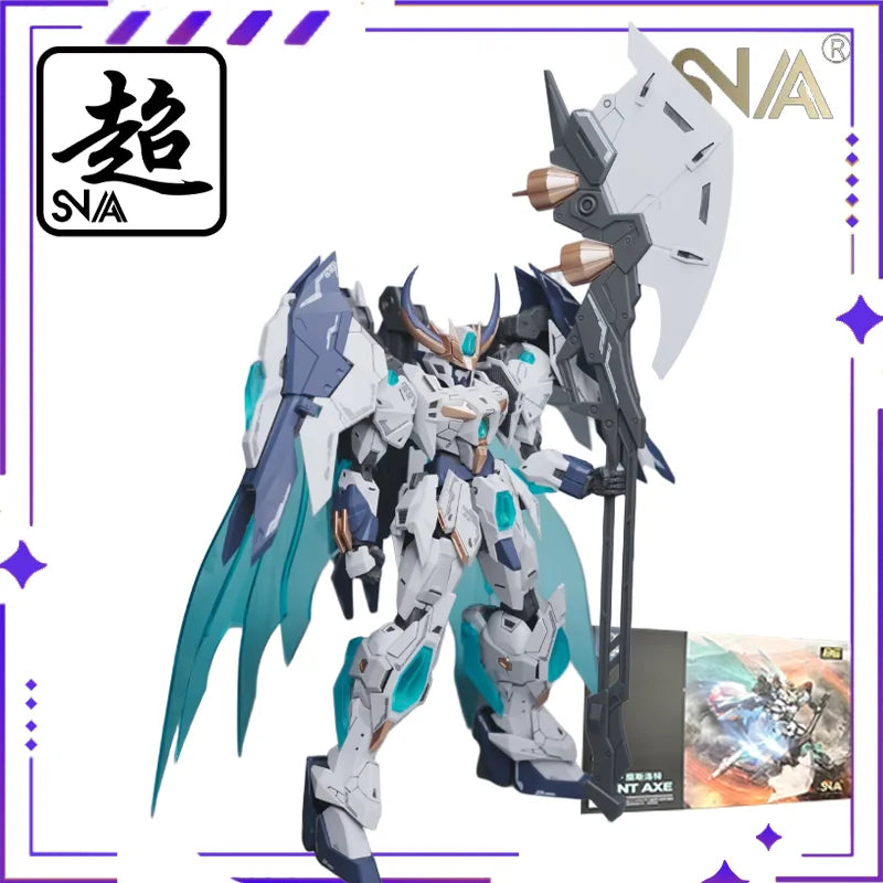 SNAA Original Round Table Knights Series Rampage Warhammer - Galahad/ 1/144 Assembled Mobile Mech Model Handmade Toy Gift