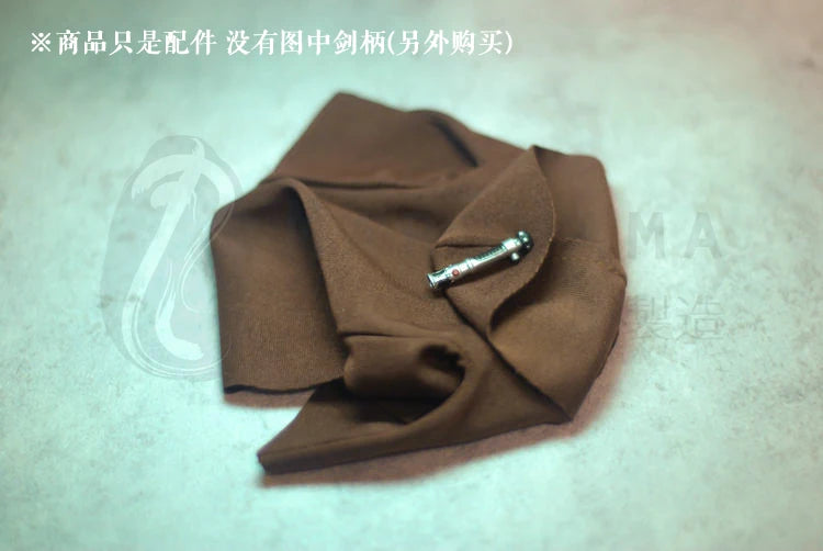 Мъжки дрехи, наметало, размер 1/12, подходящо за екшън фигурка с размер 18 см и 18 см.