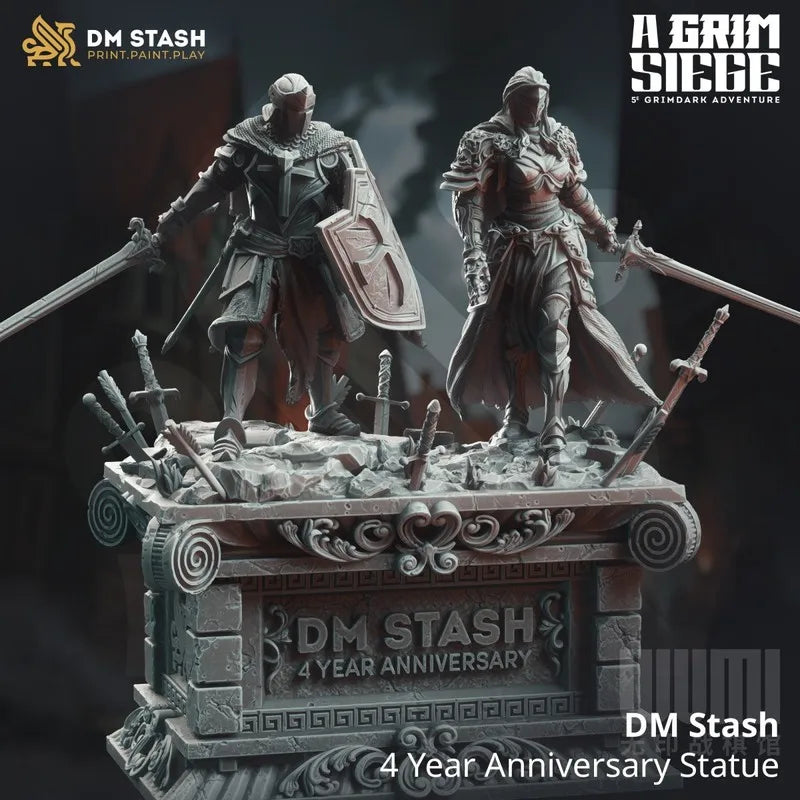 Original 3d Printed Knight'S Siege Series Wizard Angel Human Orc Half-Elf Dragon D&D Miniatures Action Figure Decoration Model