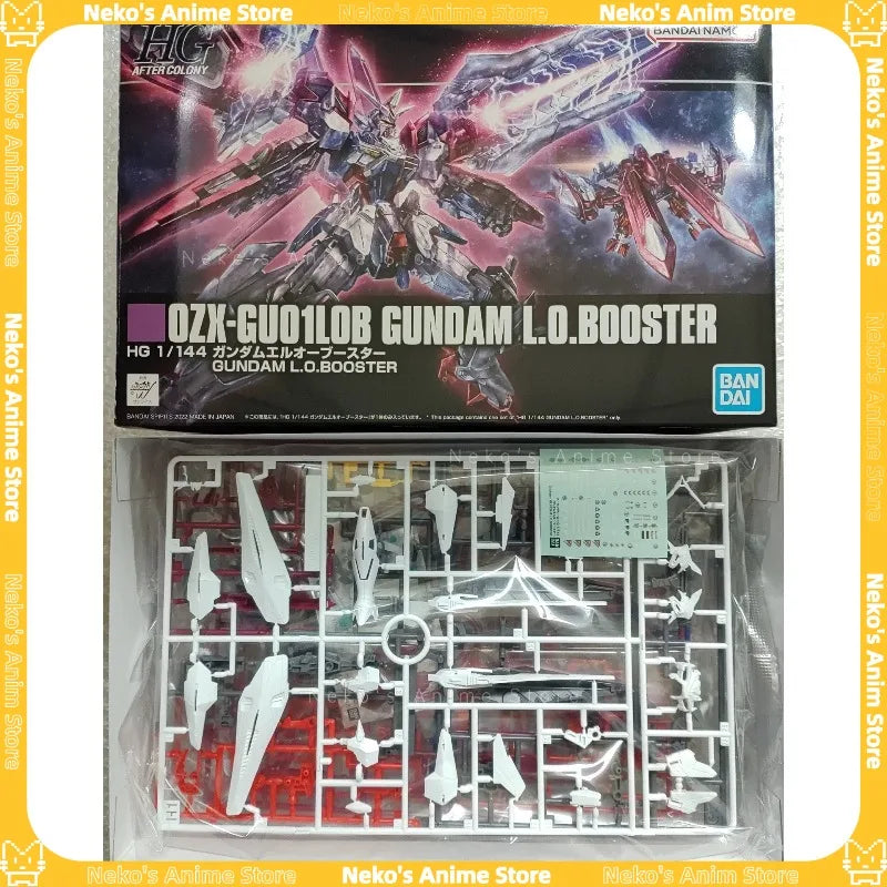 BANDAI【In Stock】HG 1/144 Mobile Suit Sonic Gundam L.O. Booster Model Kit PB Limited Action Figure Desktop Doll Collectibles Gift