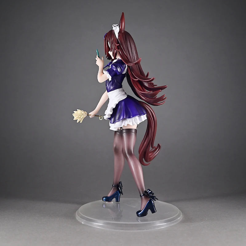 Umamusume Pretty Derby Figure Rice Shower PVC Action Figurine Chinese Anime Figure Girl Toy Game Collectible Model Doll Toy Gift