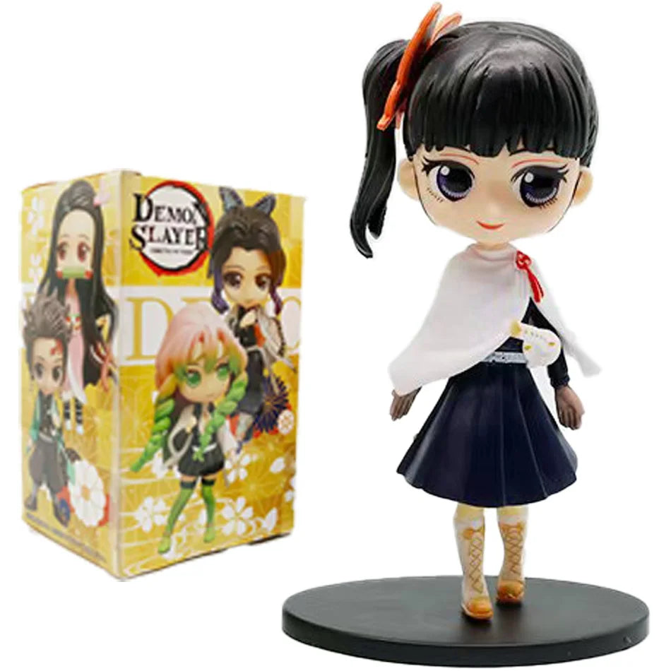 Hot Demon Slayer Blind Box Figure Plum Rain Series Kochou Shinobu Tomioka Giyuu Kanroji Mitsuri 1-8PCS Blind Box Figure Toy Gift