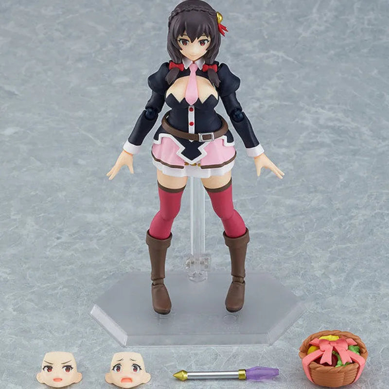 KonoSuba: God's Blessing on This Wonderful World! figma 531 Yunyun PVC Action Anime Model Toys Figure Collection Doll Gift